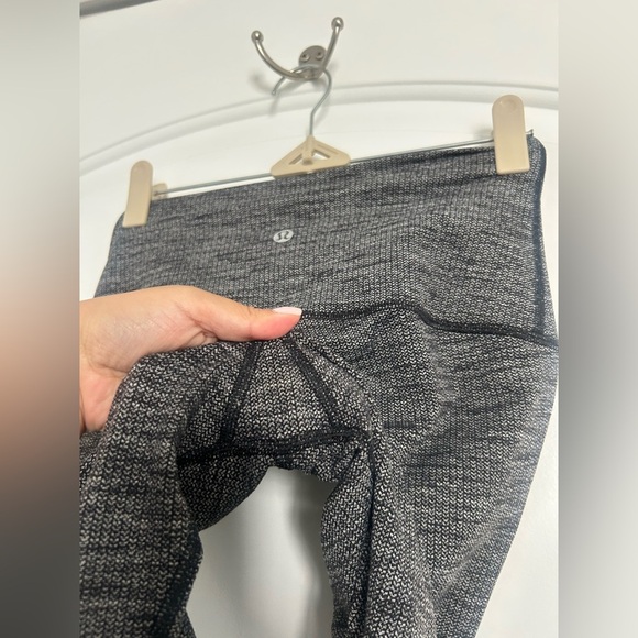 lululemon | Wunder Under Pant Coco Pique Black Leggings size 4 - Picture 6 of 8